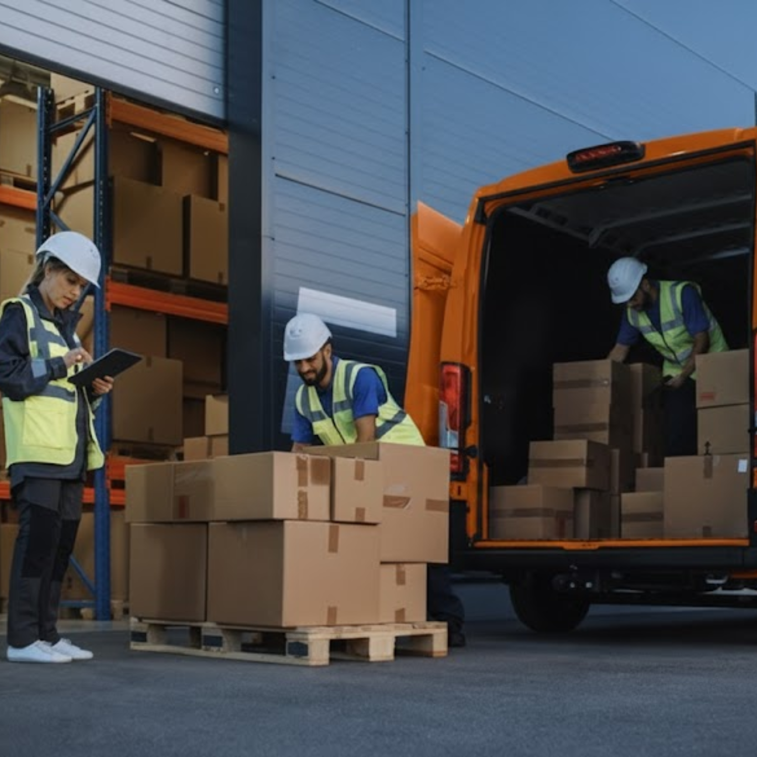 Logística y despacho para arriendo de maquinaria - van Beek Rentals